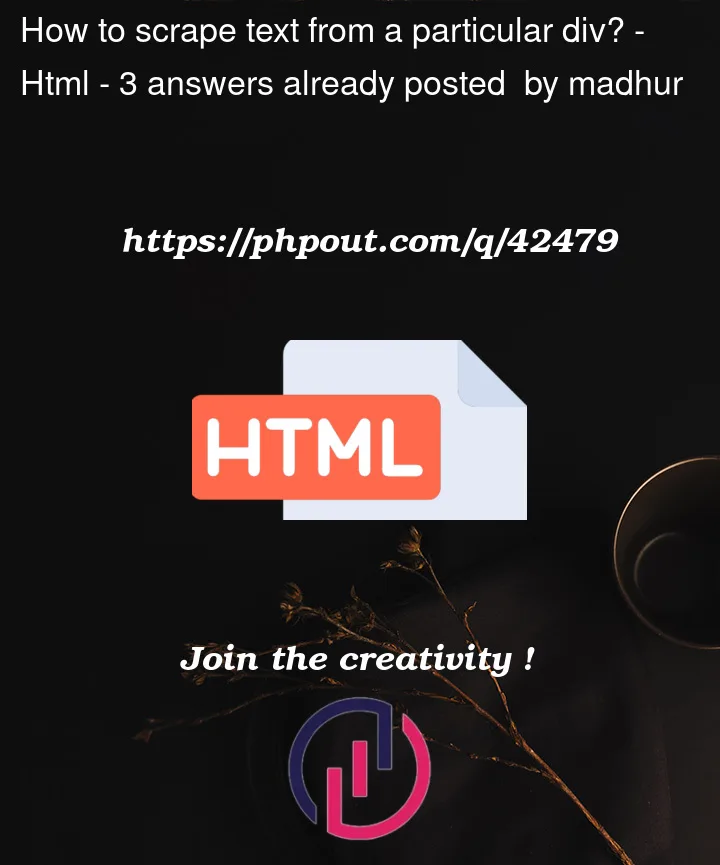 Question 42479 in Html