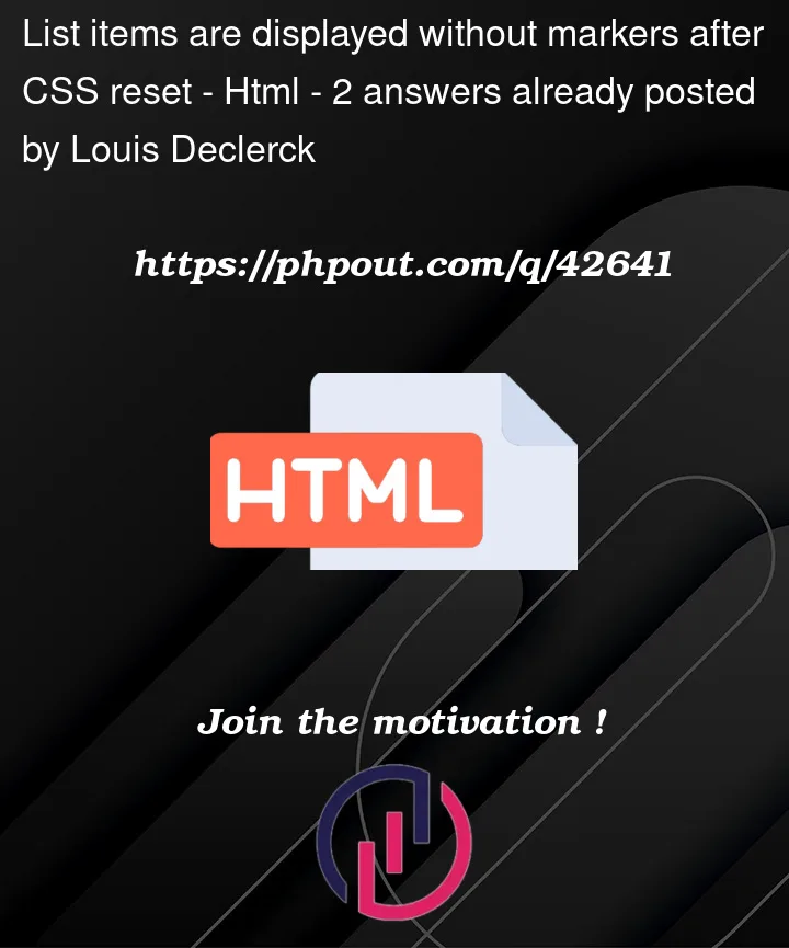 Question 42641 in Html