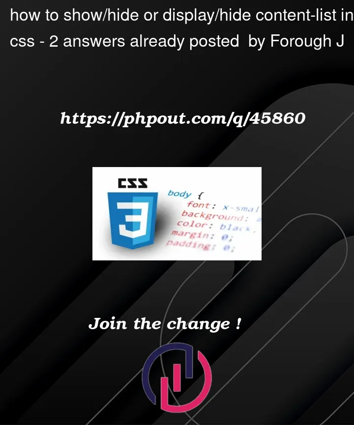 Question 45860 in CSS