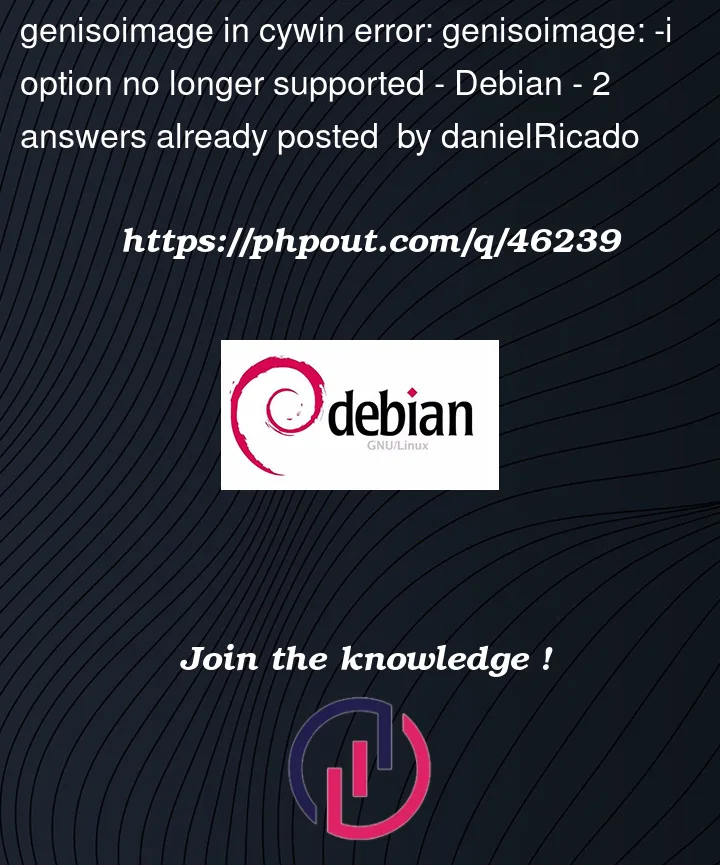 Question 46239 in Debian