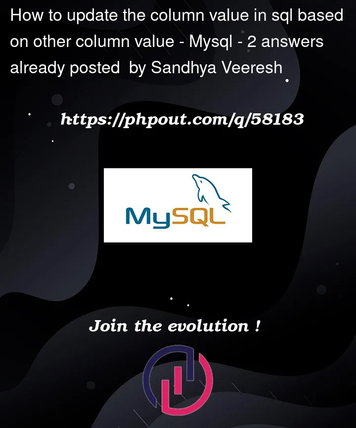 Question 58183 in Mysql