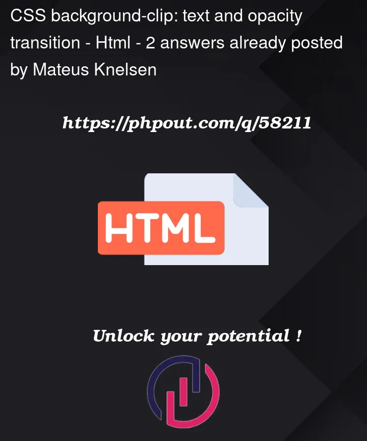 Question 58211 in Html