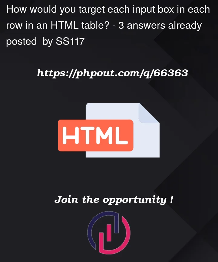 Question 66363 in Html