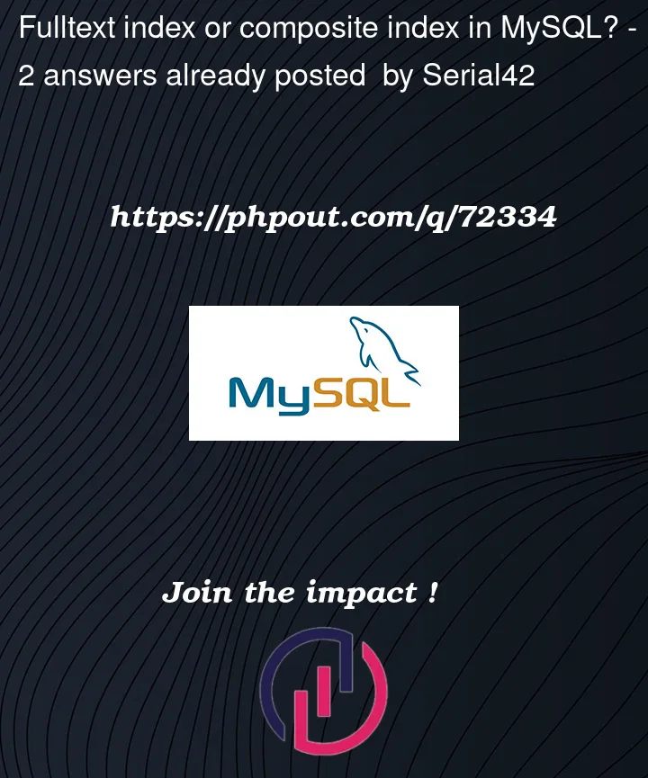 Question 72334 in Mysql