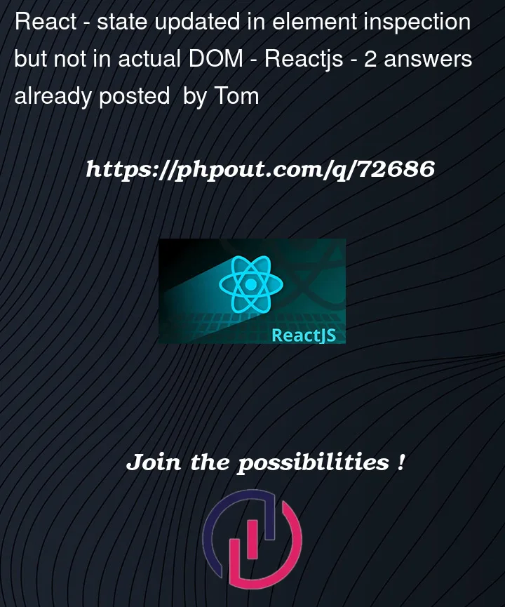 Question 72686 in Reactjs