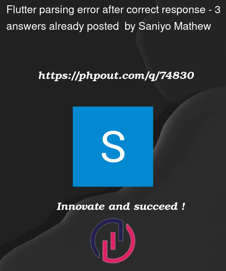 Question 74830 in Flutter
