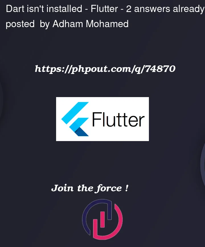Question 74870 in Flutter