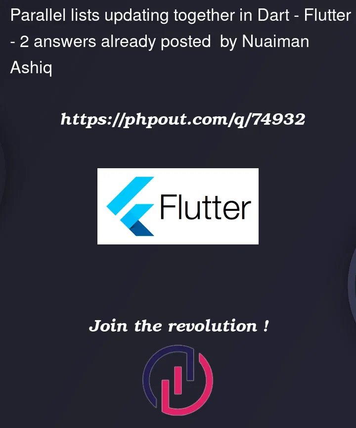 Question 74932 in Flutter