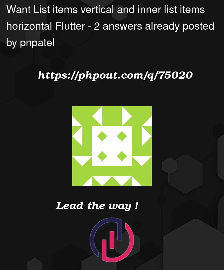 Question 75020 in Flutter