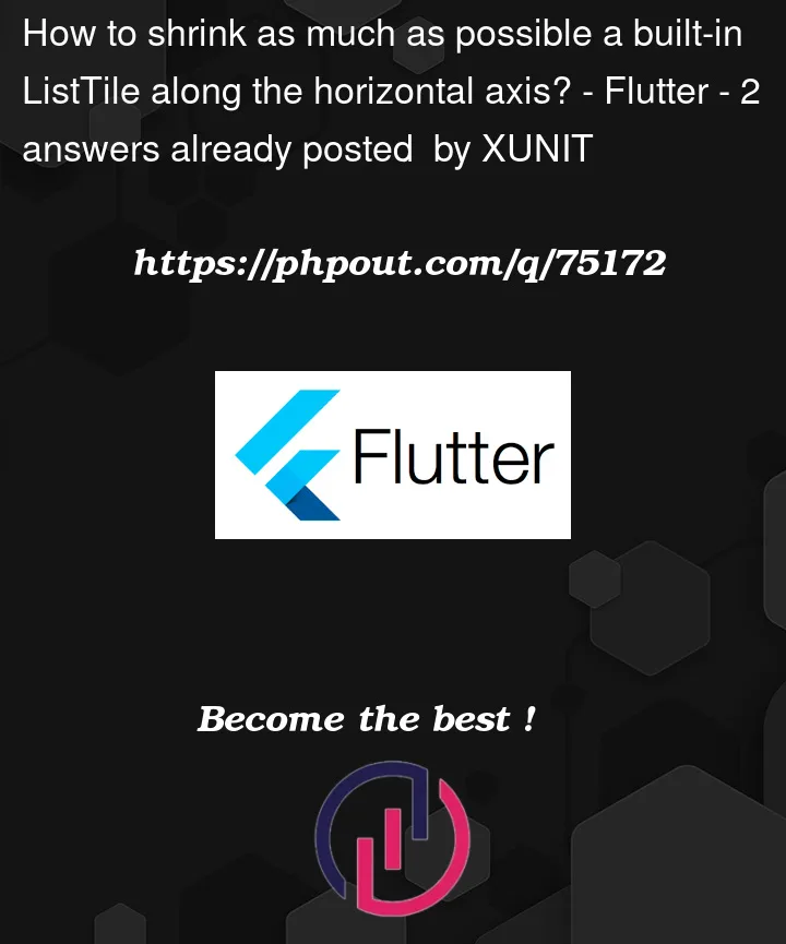 Question 75172 in Flutter