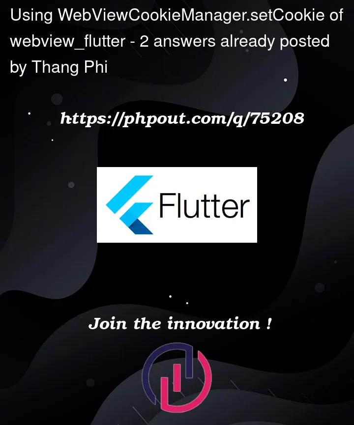 Question 75208 in Flutter