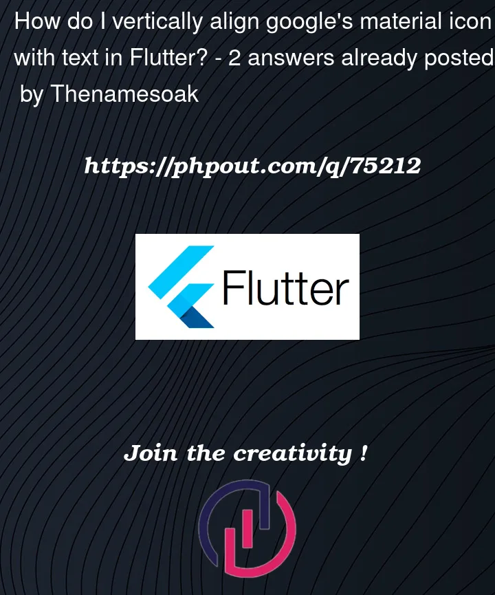 Question 75212 in Flutter