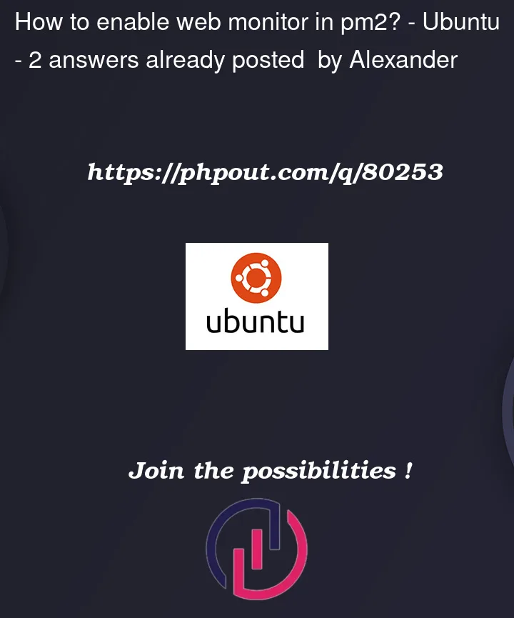 Question 80253 in Ubuntu