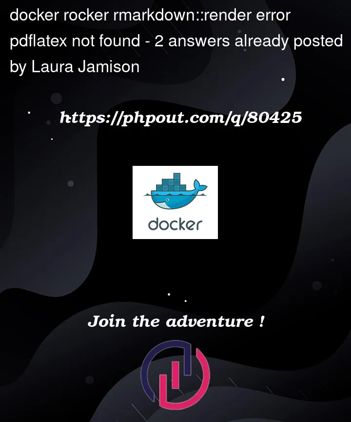 Question 80425 in Docker