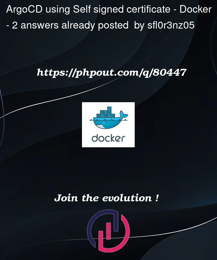 Question 80447 in Docker