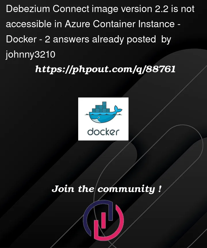 Question 88761 in Docker