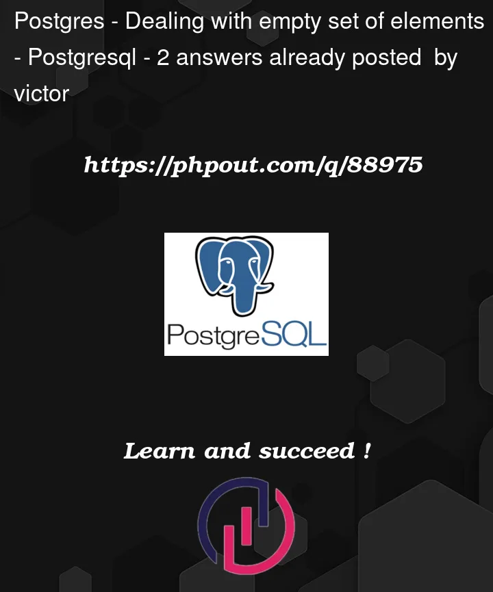 Question 88975 in PostgreSQL