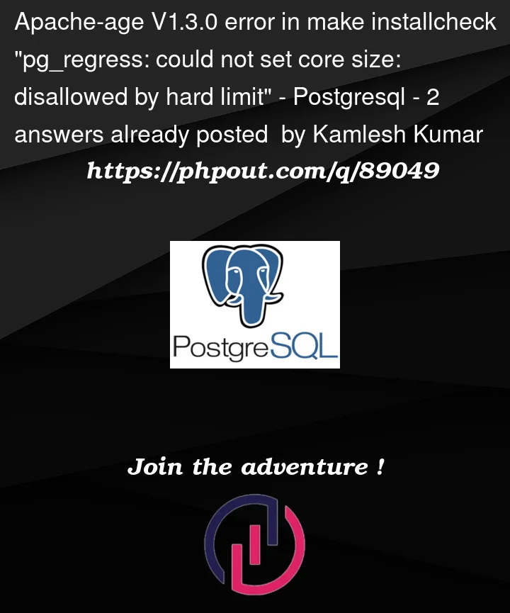 Question 89049 in PostgreSQL