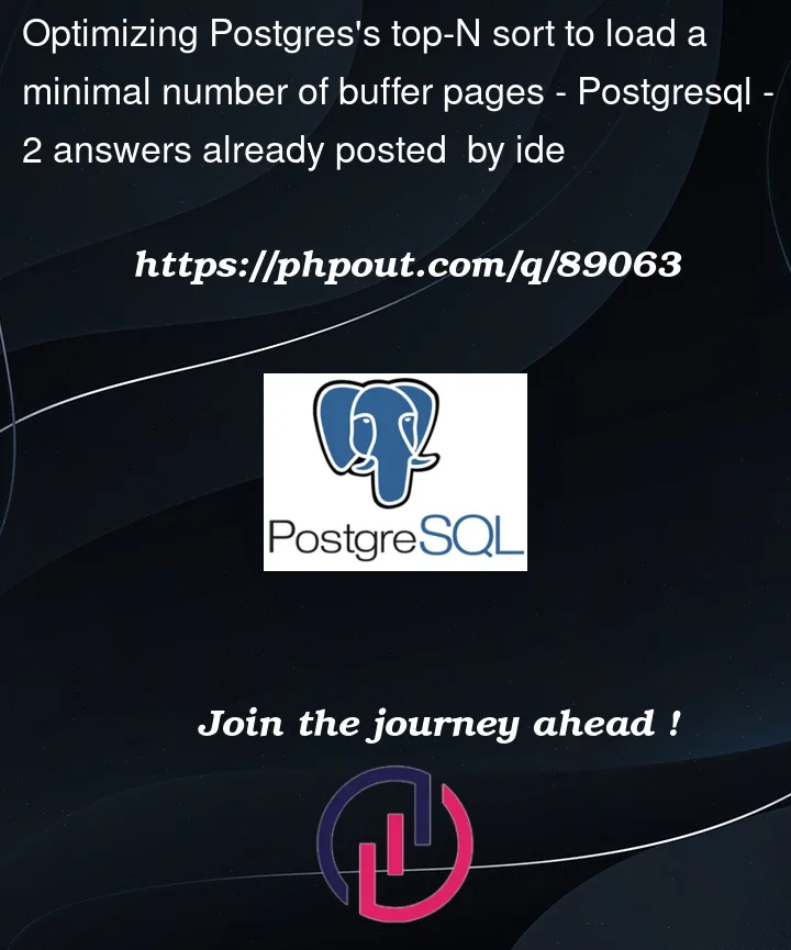 Question 89063 in PostgreSQL