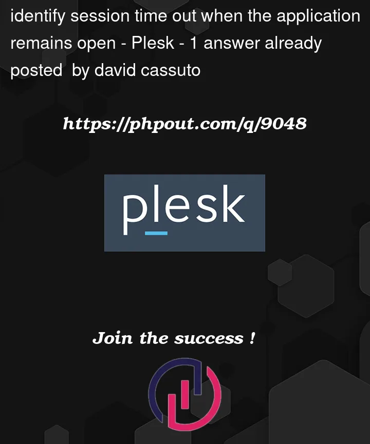 Question 9048 in Plesk