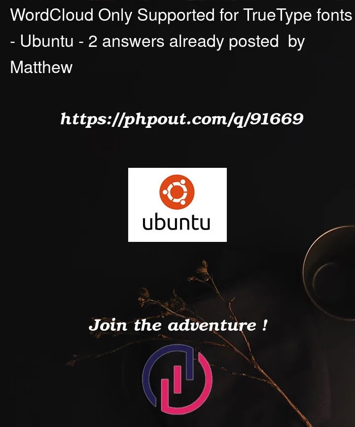 Question 91669 in Ubuntu