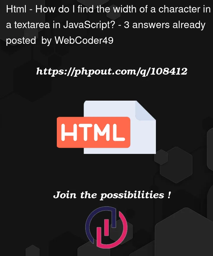 Question 108412 in Html