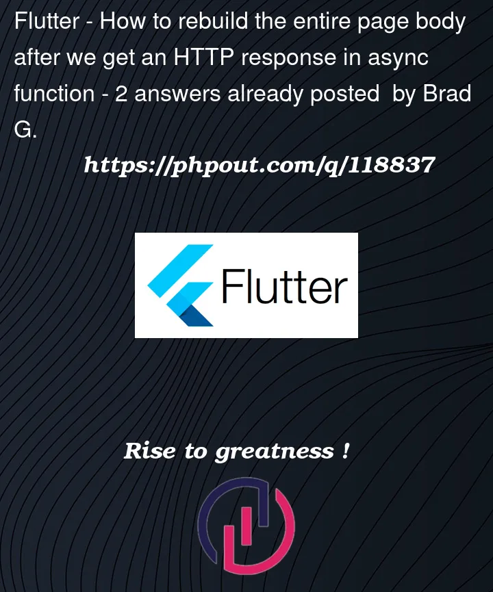 Question 118837 in Flutter