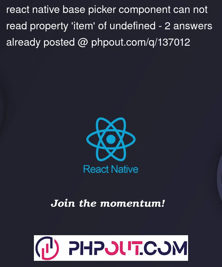 Question 137012 in React native