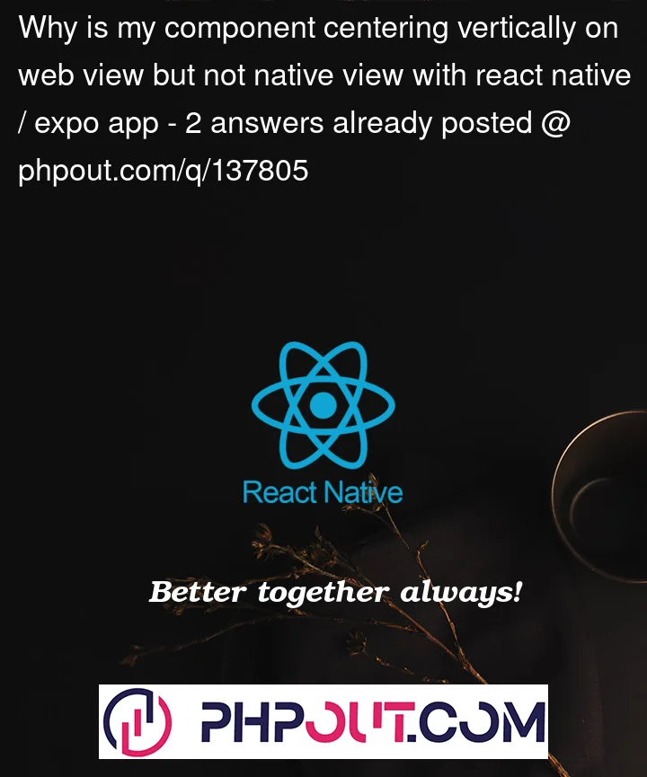 Question 137805 in React native