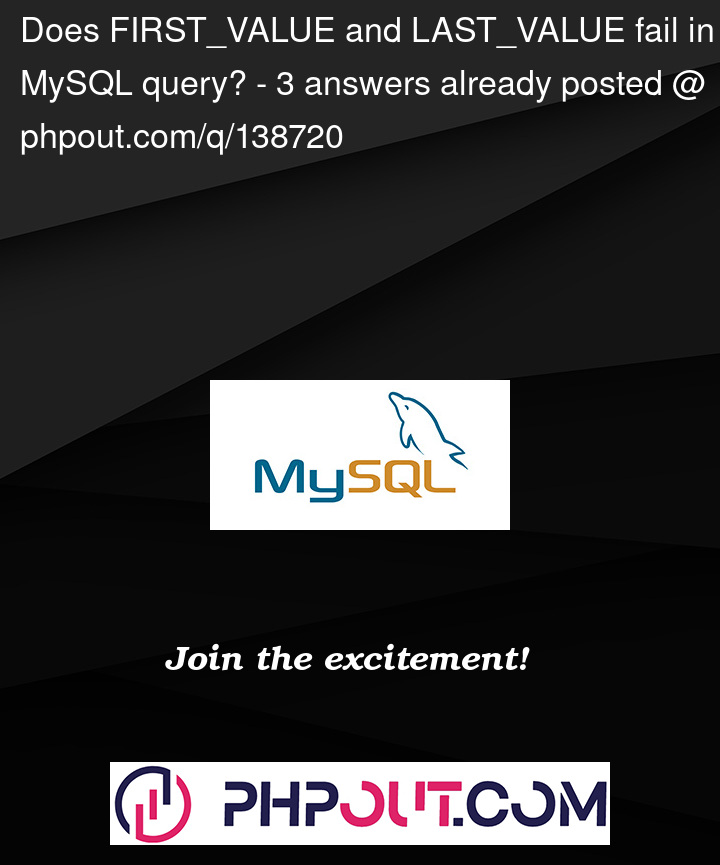 Question 138720 in Mysql