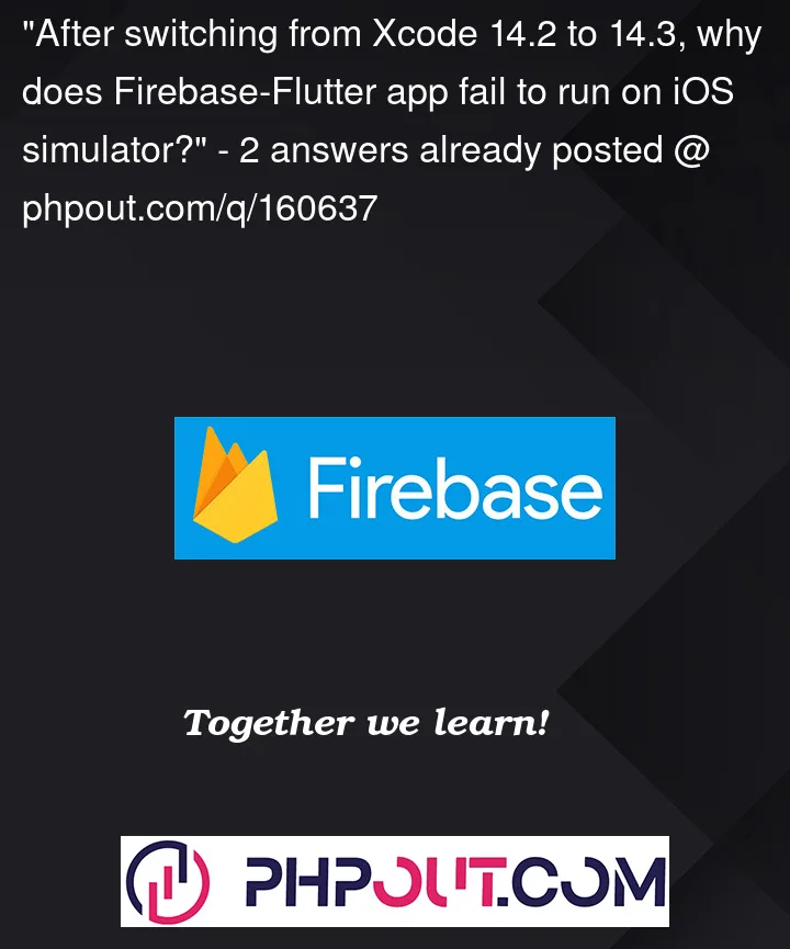 Question 160637 in Firebase