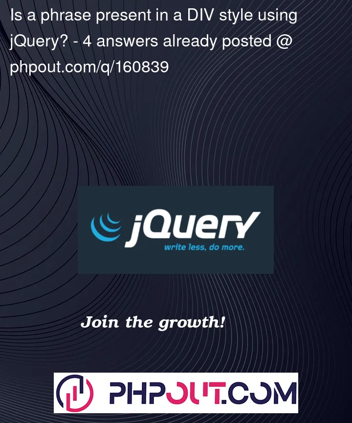 Question 160839 in Jquery