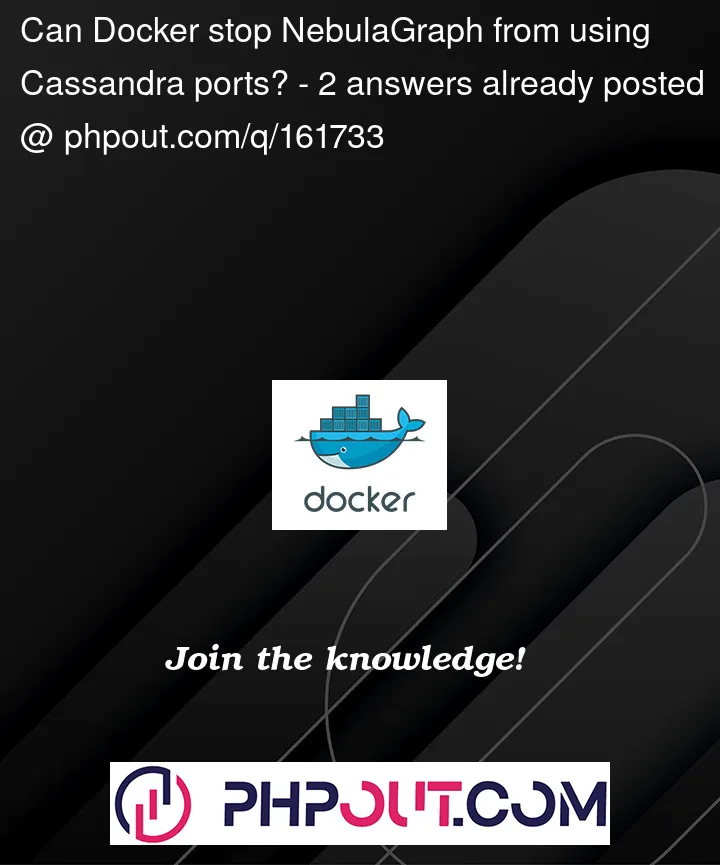 Question 161733 in Docker