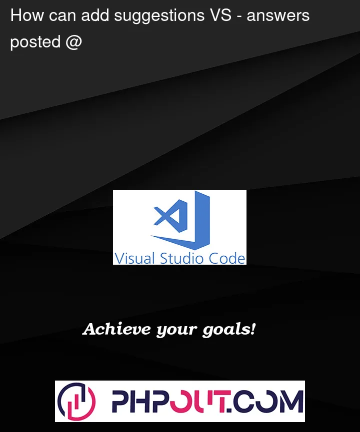 Question 161899 in Visual Studio Code