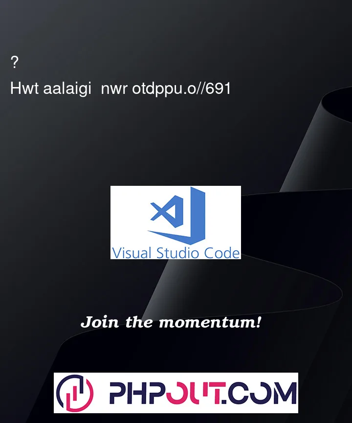 Question 161901 in Visual Studio Code