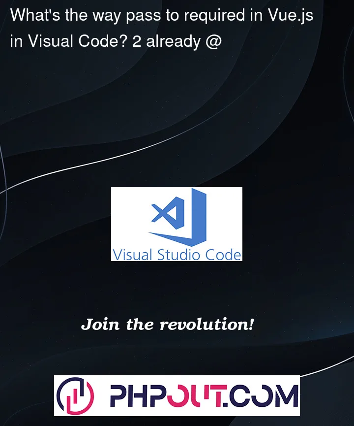 Question 161904 in Visual Studio Code