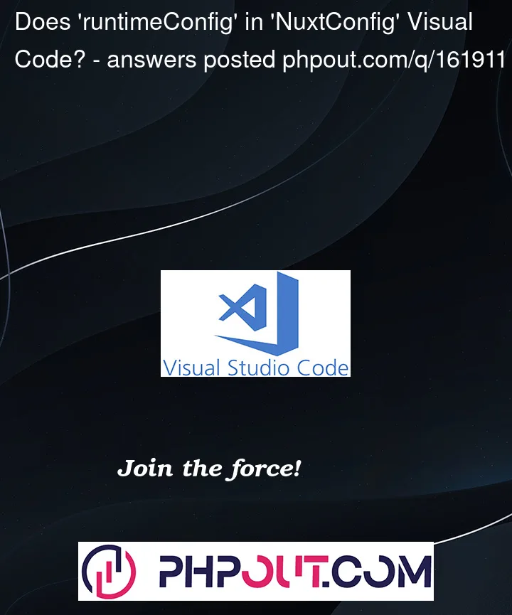 Question 161911 in Visual Studio Code