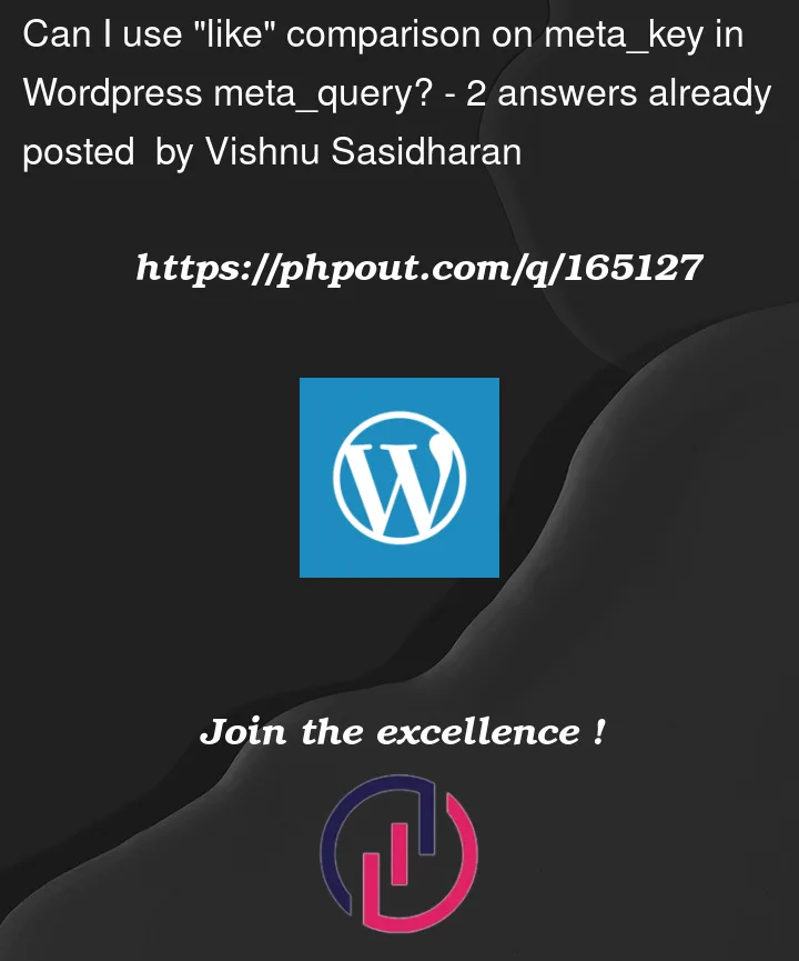 Question 165127 in Wordpress