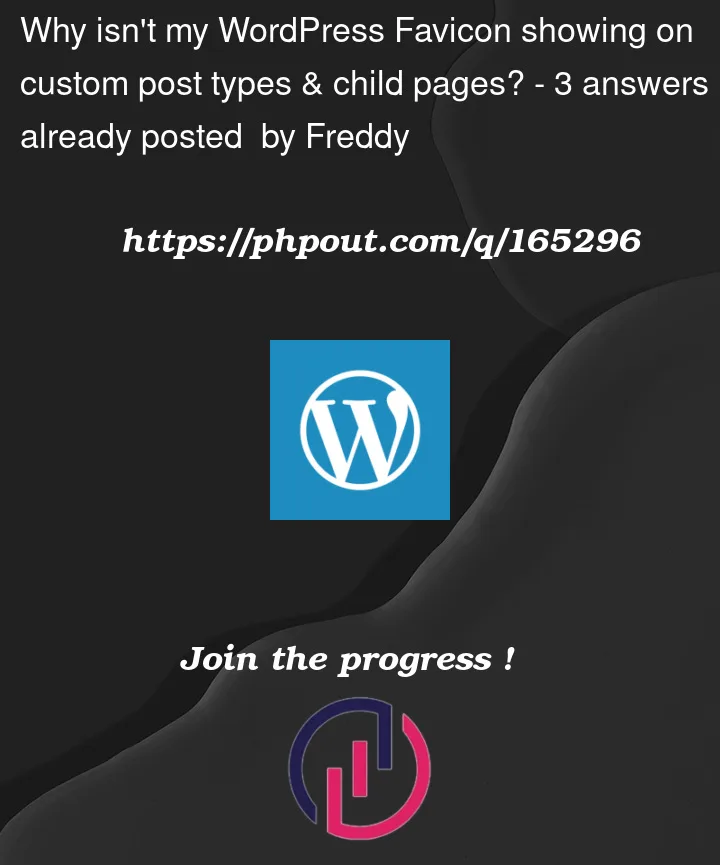 Question 165296 in Wordpress