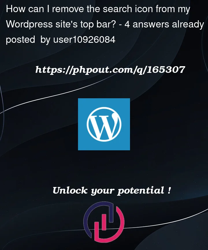 Question 165307 in Wordpress