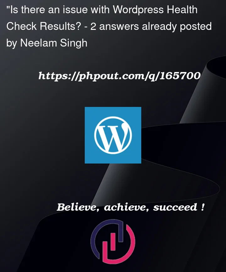 Question 165700 in Wordpress