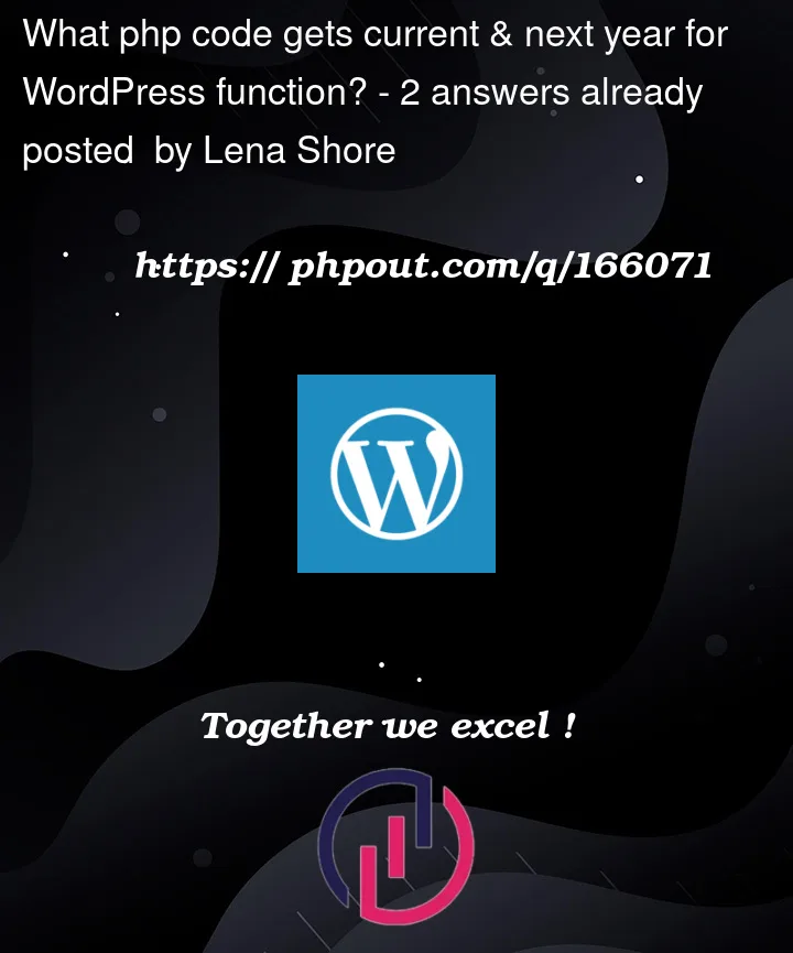 Question 166071 in Wordpress