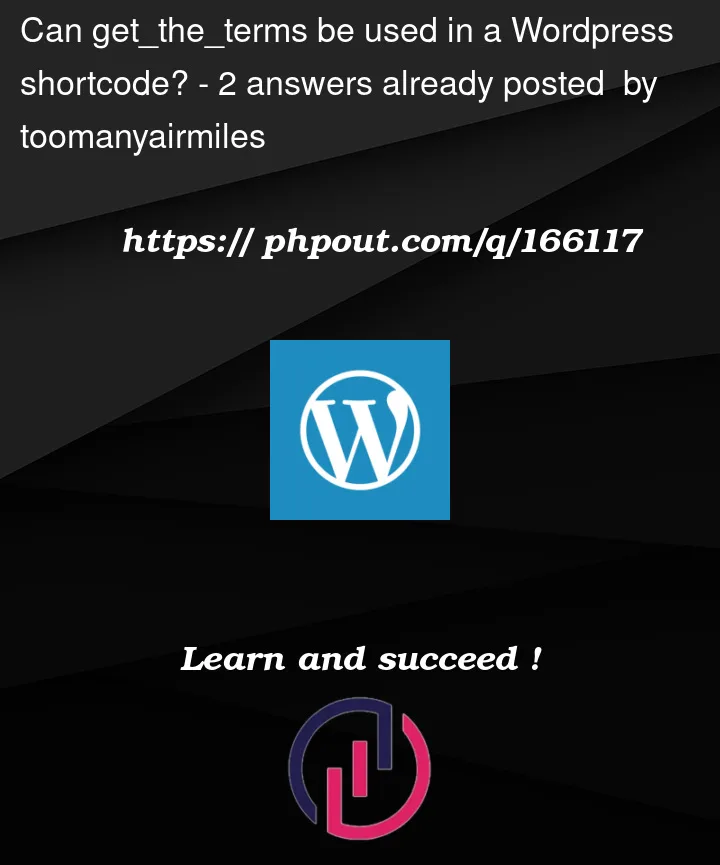 Question 166117 in Wordpress