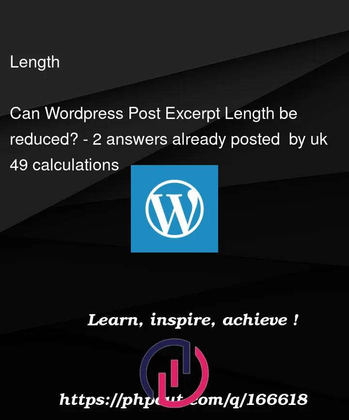 Question 166618 in Wordpress