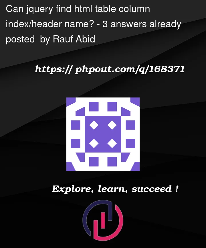 can-jquery-find-html-table-column-index-header-name-phpout