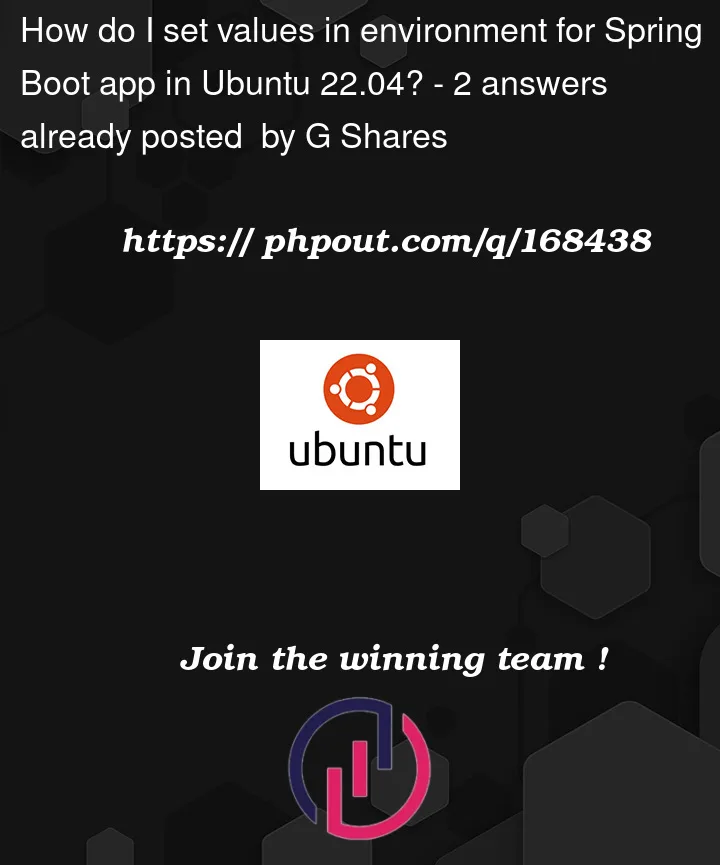 Question 168438 in Ubuntu