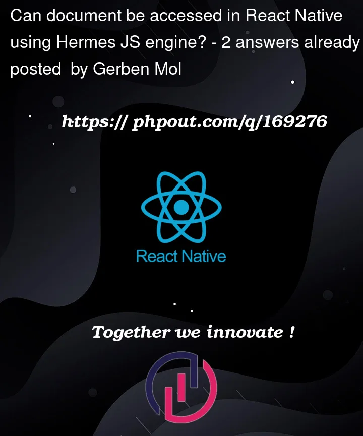 Question 169276 in React native