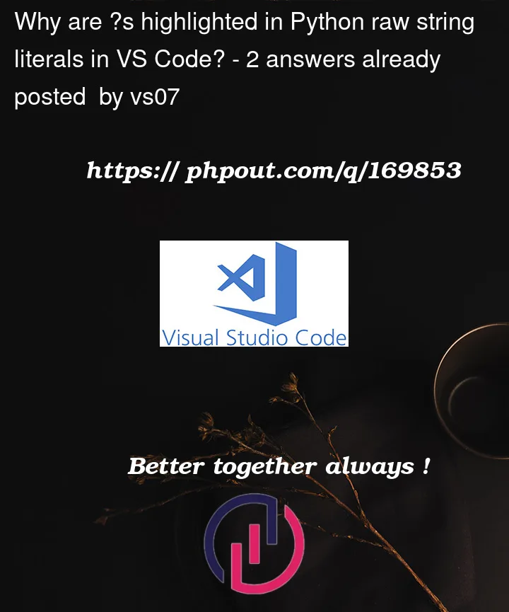 Question 169853 in Visual Studio Code