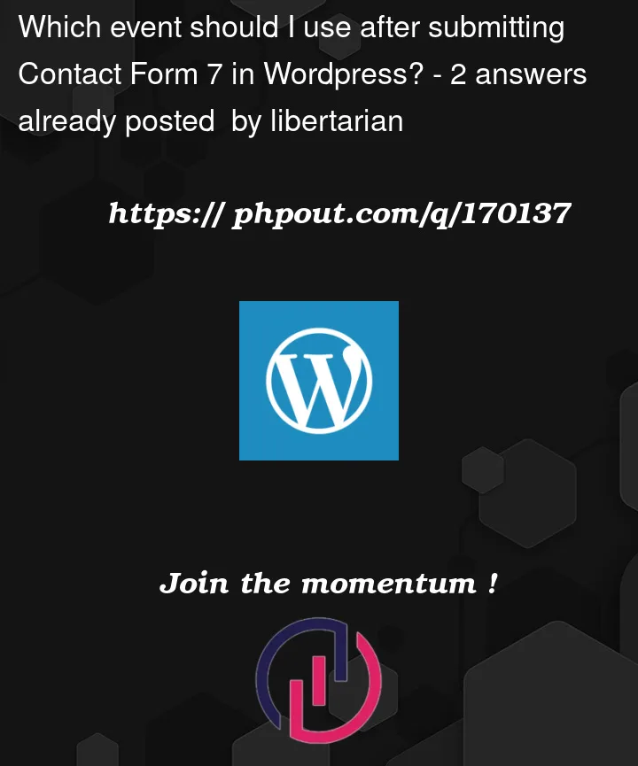 Question 170137 in Wordpress