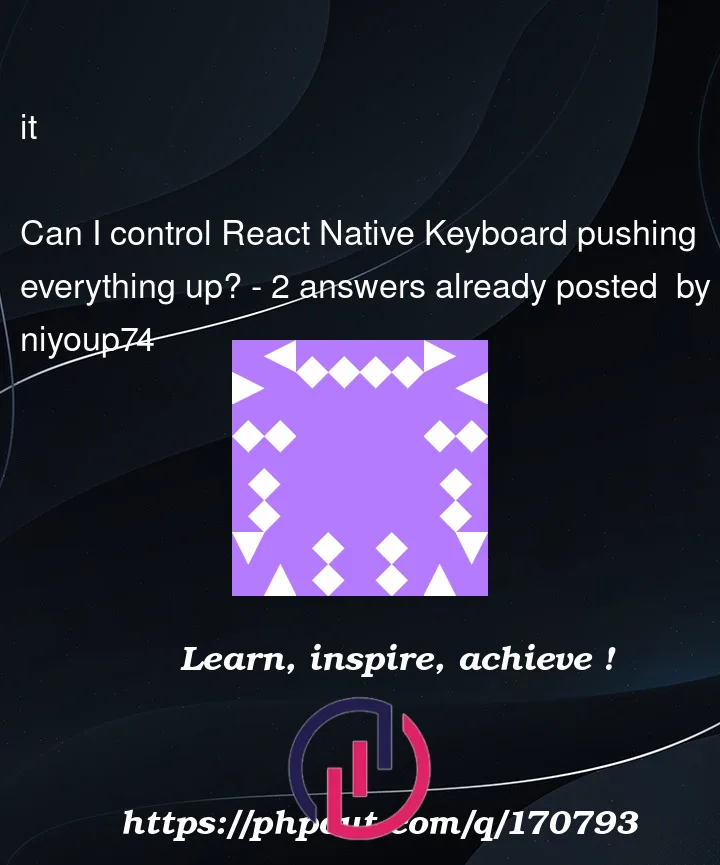 Question 170793 in React native